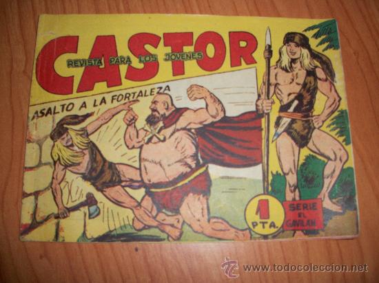 Tebeos: CASTOR N&ordm; 30 ORIGINAL EDITORIAL MAGA 1962 - Foto 1