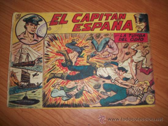 Tebeos: EL CAPITAN ESPA&Ntilde;A N&ordm; 20 ORIGINAL EDITORIAL  MAGA - Foto 1