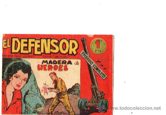 Tebeos: EL DEFENSOR N&ordm; 26 ULTIMO MUY DIFICIL DE MAGA - Foto 1