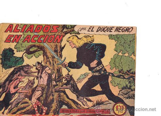 Tebeos: EL DUQUE NEGRO  N&ordm; 33  DE LA MAGA - Foto 1