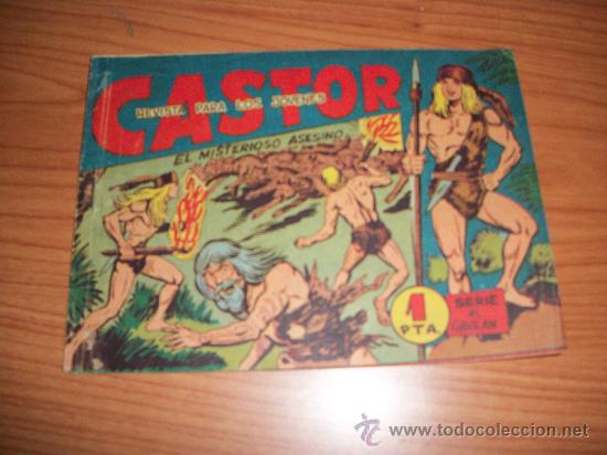 Tebeos: CASTOR N&ordm; 13 ORIGINAL EDITORIAL MAGA 1962 - Foto 1