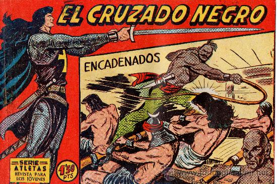 Tebeos: EL CRUZADO NEGRO      N&ordm; 9  DE MAGA - Foto 1