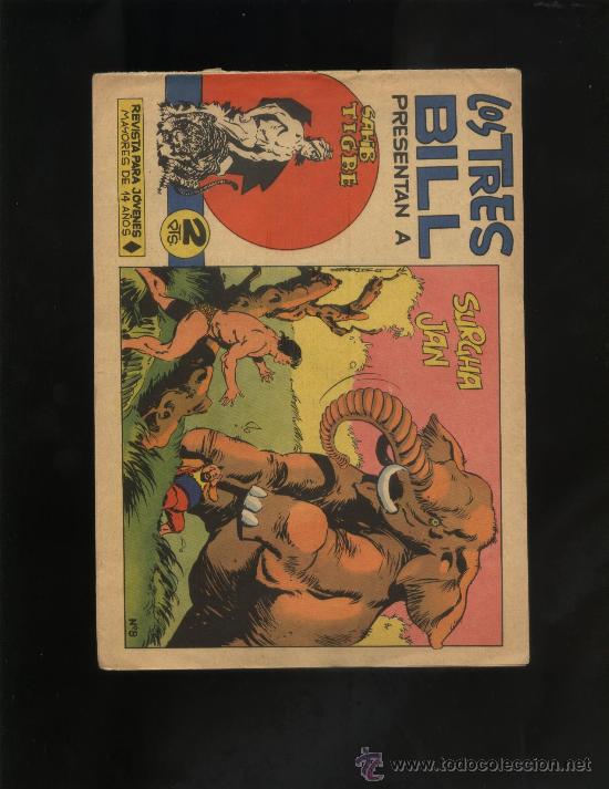 Tebeos: SAHIB TIGRE N&ordm; 8 - Foto 1