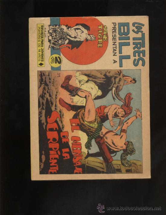 Tebeos: SAHIB TIGRE N&ordm; 39 - Foto 1