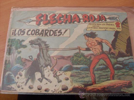 Tebeos: FLECHA ROJA N&ordm; 55 ( ORIGINAL ) (COB58) - Foto 1