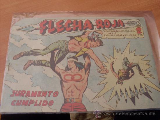 Tebeos: FLECHA ROJA N&ordm; 20 ( ORIGINAL ) (COB58) - Foto 1