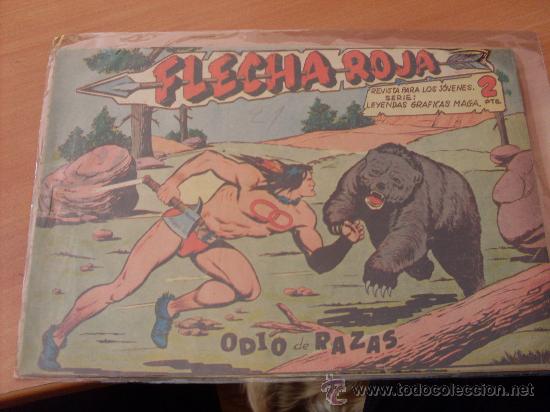 Tebeos: FLECHA ROJA N&ordm; 4 ( ORIGINAL ) (COB58) - Foto 1