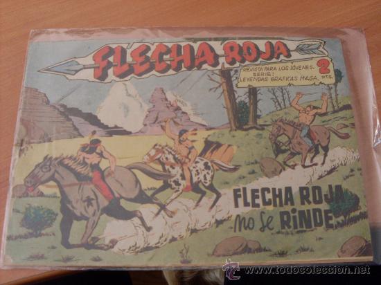 Tebeos: FLECHA ROJA N&ordm; 3 ( ORIGINAL ) (COB58) - Foto 1