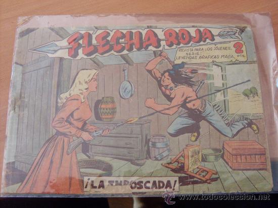 Tebeos: FLECHA ROJA N&ordm; 2 ( ORIGINAL ) (COB58) - Foto 1