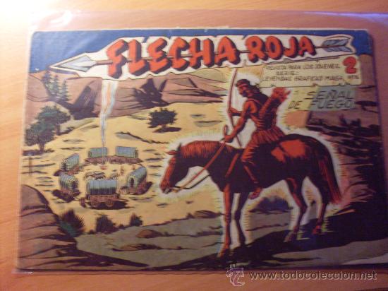 Tebeos: FLECHA ROJA N&ordm; 39 ( ORIGINAL ) (COB58) - Foto 1