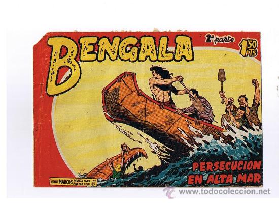 Tebeos: Bengala 2&ordf; n&ordm; 13. Maga 1960. - Foto 1