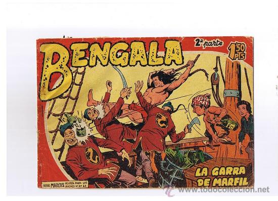 Tebeos: Bengala 2&ordf; n&ordm; 3. Maga 1960. - Foto 1