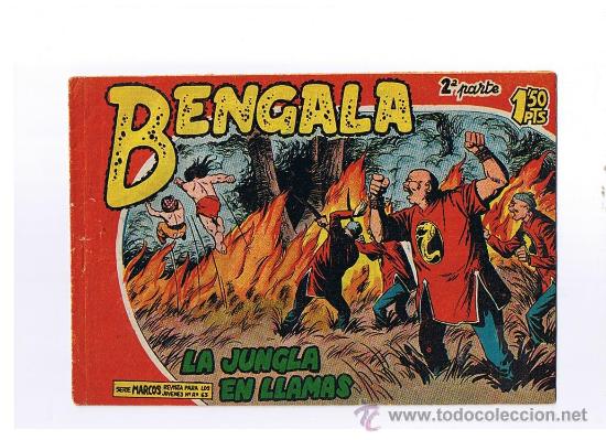 Tebeos: Bengala 2&ordf; n&ordm; 11. Maga 1960. - Foto 1