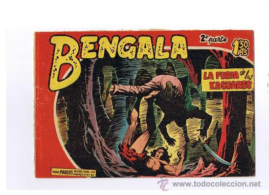 Tebeos: Bengala 2&ordf; n&ordm; 16. Maga 1960. - Foto 1