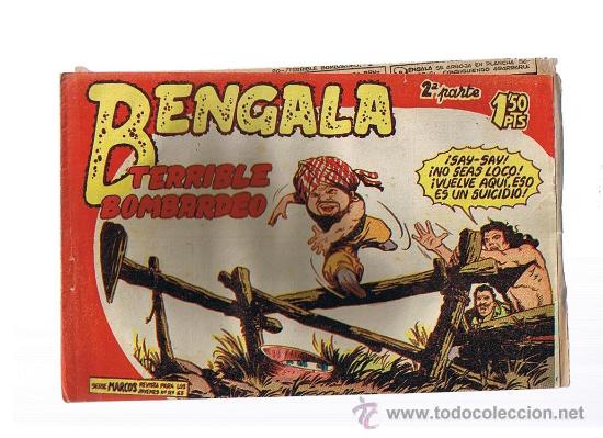 Tebeos: Bengala 2&ordf; n&ordm; 20. Maga 1960. - Foto 1