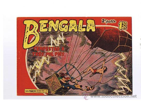 Tebeos: Bengala 2&ordf; n&ordm; 28. Maga 1960. - Foto 1