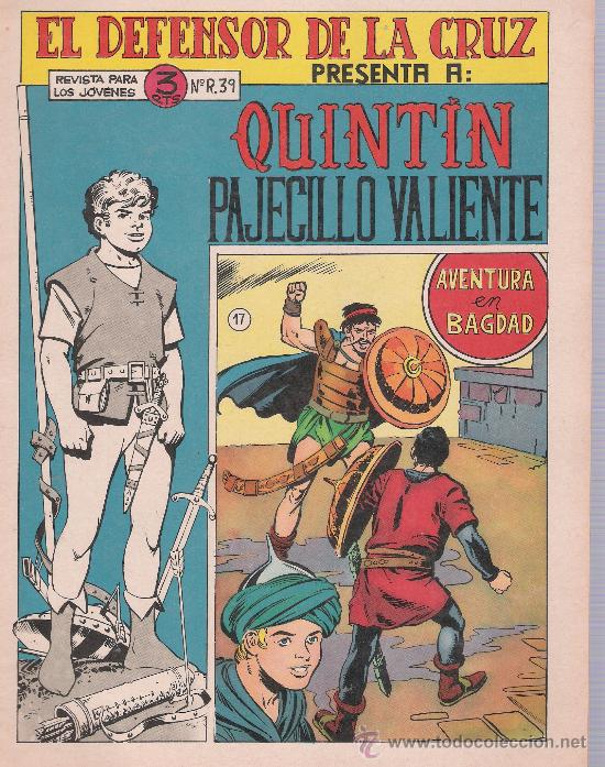 Tebeos: Quint&iacute;n el Pajecillo Valiente n&ordm; 17. - Foto 1