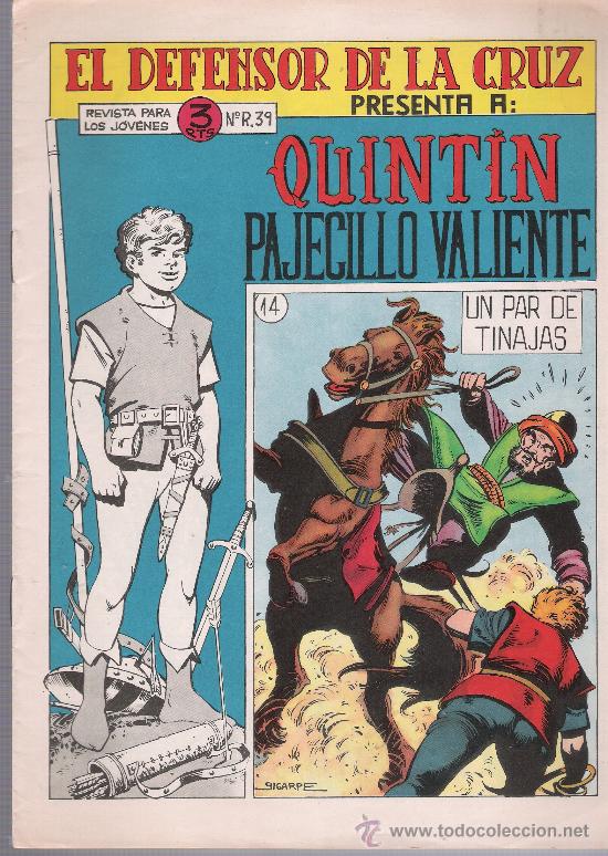 Tebeos: Quint&iacute;n el Pajecillo Valiente n&ordm; 14. - Foto 1