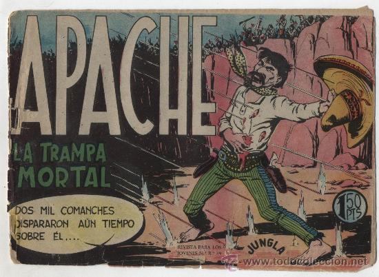 Tebeos: Apache n&ordm; 26: La trampa mortal. Maga 1959. - Foto 1