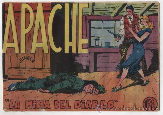 Tebeos: Apache n&ordm; 31: La mina del diablo. Maga 1959. - Foto 1