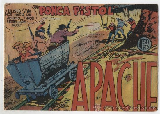 Tebeos: Apache n&ordm; 32: Ponca pistol. Maga 1959. - Foto 1