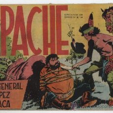 Tebeos: APACHE Nº 24: EL GENERAL LÓPEZ ATACA. MAGA 1959.