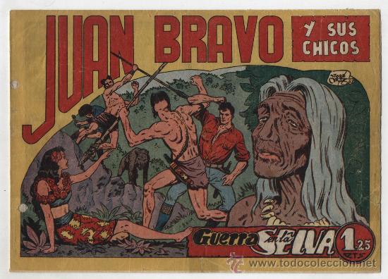 Tebeos: Juan Bravo n&ordm; 14: Guerra en la selva. - Foto 1