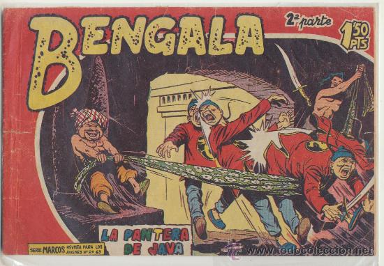 Tebeos: Bengala 2&ordf; n&ordm; 6. Maga 1960. - Foto 1