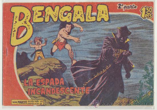 Tebeos: Bengala 2&ordf; n&ordm; 23. Maga 1960. - Foto 1