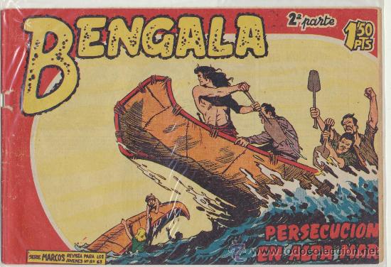 Tebeos: Bengala 2&ordf; n&ordm; 13. Maga 1960. - Foto 1