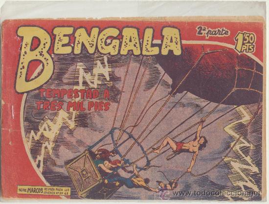 Tebeos: Bengala 2&ordf; n&ordm; 28. Maga 1960. - Foto 1
