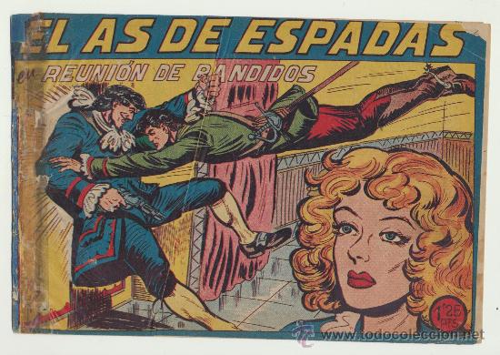 Tebeos: El As de Espadas n&ordm;  17. Maga 1954. - Foto 1