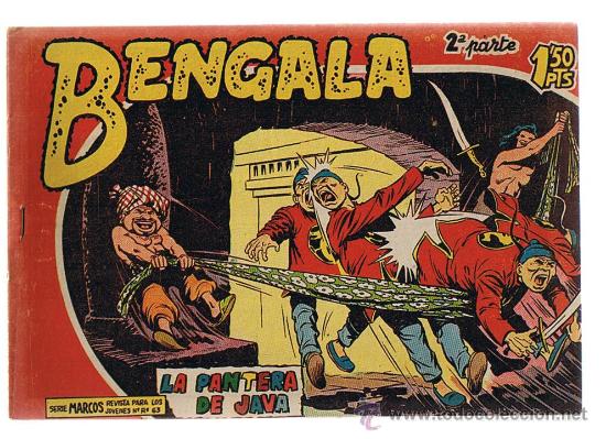 Tebeos: Bengala 2&ordm;  n&ordm;  6. Maga 1960. - Foto 1