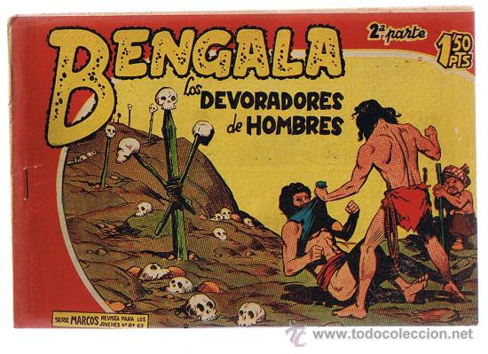 Tebeos: Bengala 2&ordm;  n&ordm;  15. Maga 1960. - Foto 1