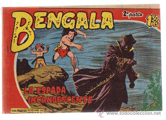 Tebeos: Bengala 2&ordm;  n&ordm;  23. Maga 1960. - Foto 1
