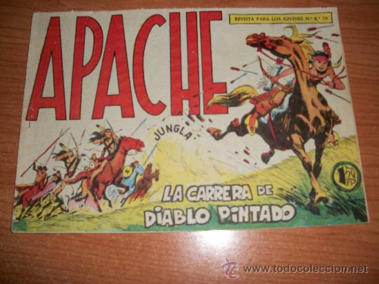 Tebeos: APACHE N&ordm; 40 1&ordf; PARTE ORIGINAL EDITORIAL MAGA - Foto 1