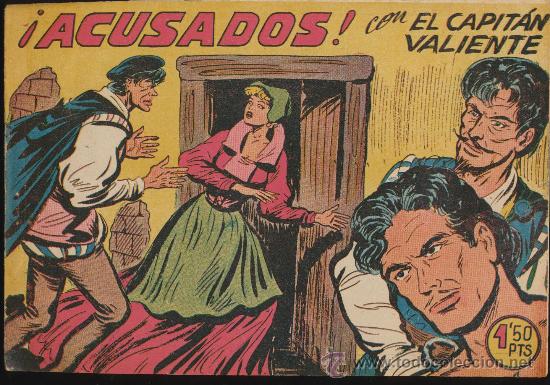 Tebeos: El Capit&aacute;n Valiente n&ordm;  18. Maga 1957. - Foto 1