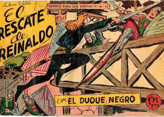 Tebeos: EL DUQUE NEGRO       N&ordm; 21   EDITA  MAGA - Foto 1