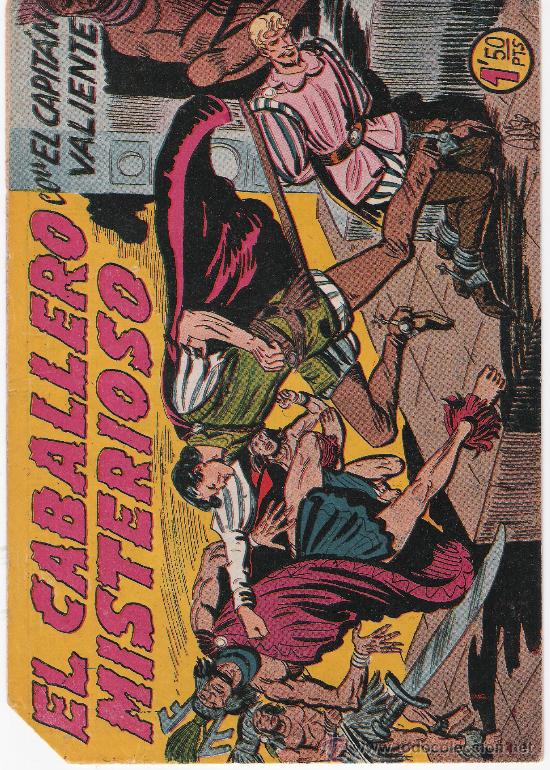 Tebeos: El Capit&aacute;n Valiente n&ordm;  14. Maga 1957. - Foto 1