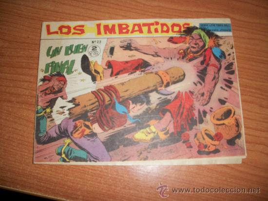 Tebeos: LOS IMBATIDOS N&ordm; 23 EDITORIAL MAGA ORIGINAL - Foto 1