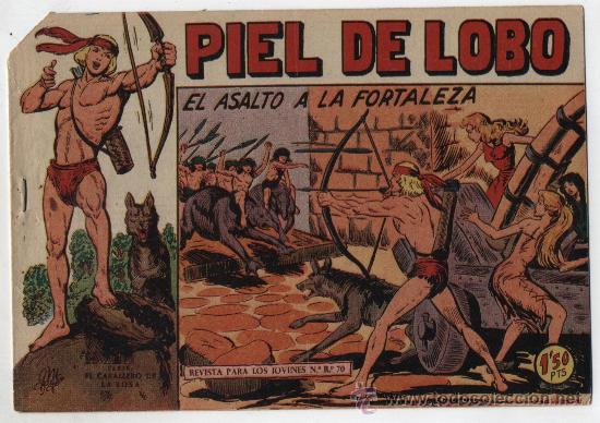 Tebeos: Piel de Lobo n&ordm; 52. Maga 1959. - Foto 1