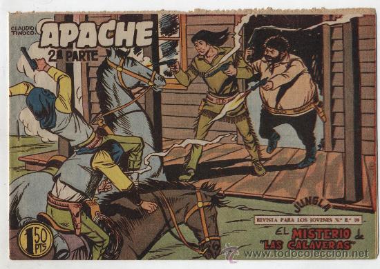 Tebeos: Apache 2&ordf; n&ordm;  58. Maga 1960. - Foto 1