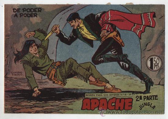 Tebeos: Apache 2&ordf; n&ordm;  47. Maga 1960. - Foto 1