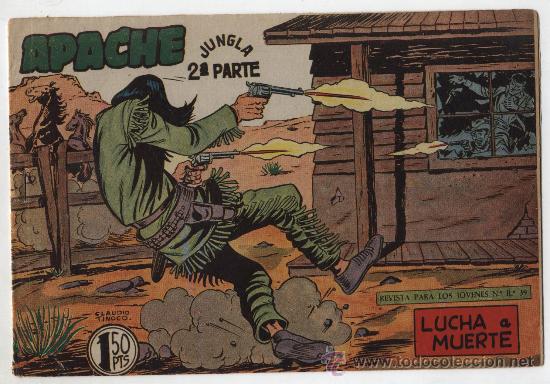 Tebeos: Apache 2&ordf; n&ordm;  43. Maga 1960. - Foto 1