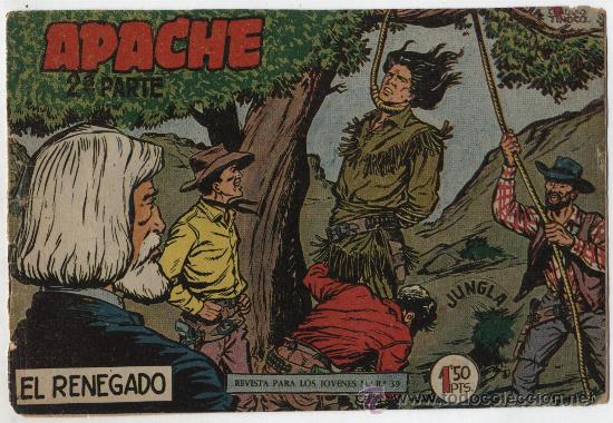 Tebeos: Apache 2&ordf; n&ordm;  3. Maga 1960. - Foto 1