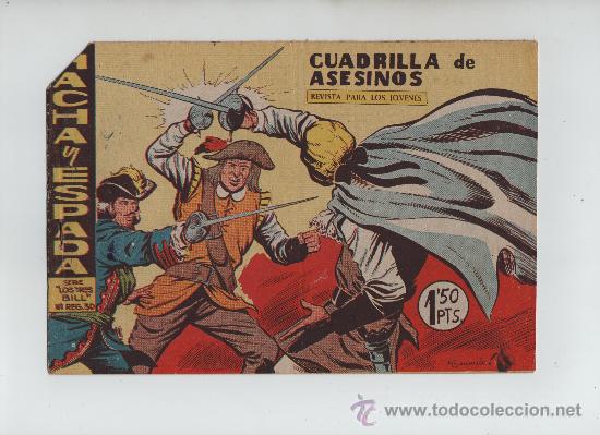 Tebeos: hacha y espada n&ordm; 3 original - Foto 1
