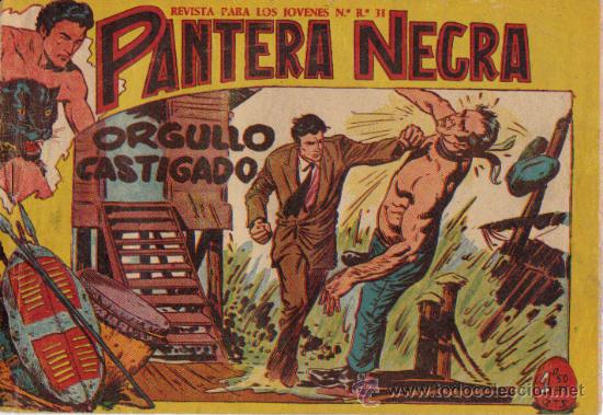 Tebeos: PANTERA NEGRA N&ordm; 32 - ED.MAGA 1956 (ORIGINAL) - Foto 1