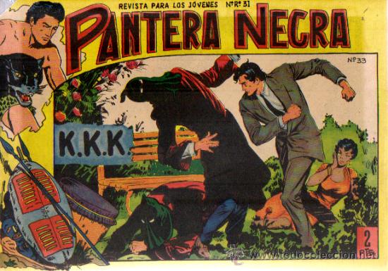 Tebeos: PANTERA NEGRA N&ordm; 33 - ED.MAGA 1964 (ORIGINAL) - Foto 1