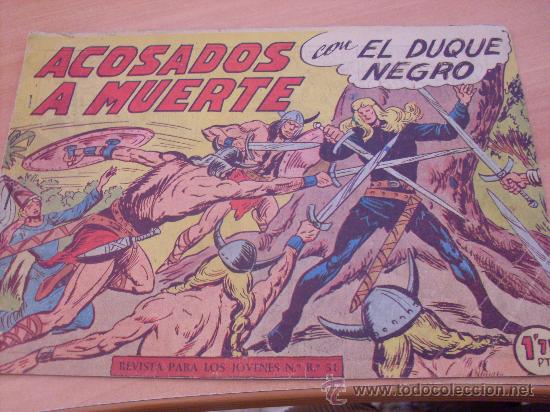 Tebeos: EL DUQUE NEGRO N&ordm; 32 ( ORIGINAL ED. MAGA ) (COM15) - Foto 1