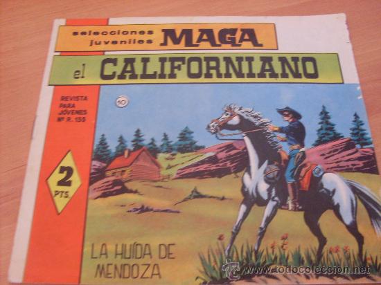 Tebeos: EL CALIFORNIANO N&ordm; 10 ( ORIGINAL ED. MAGA ) (COM15) - Foto 1